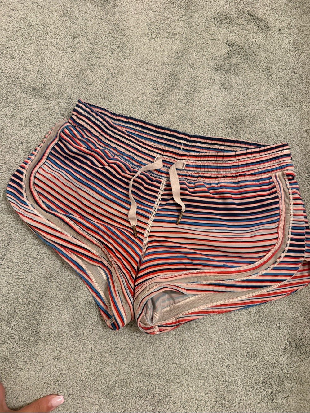 Striped Multicolor Women’s Lululemon Shorts